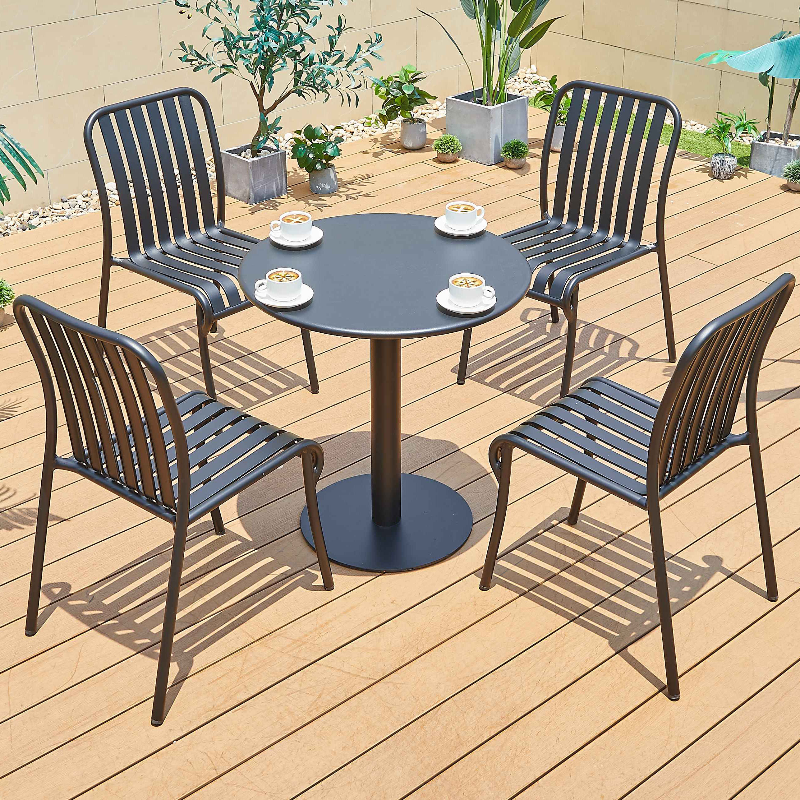 Aluminum chair